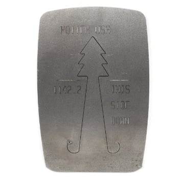 Show details for Pancake Die XM1142.2 Medium Pine Tree Picture of Pancake Die XM1142.2 Medium Pine Tree