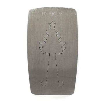 Show details for Pancake Die XM417A Christmas Tree with Star Ornament Picture of Pancake Die XM417A Christmas Tree with Star Ornament