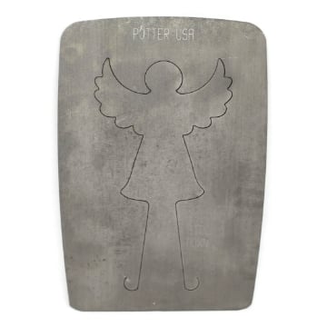 Show details for Pancake Die XM505 Large Angel Ornament Picture of Pancake Die XM505 Large Angel Ornament