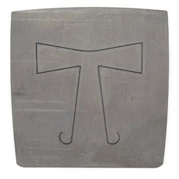 Show details for Pancake Die R011 Small Wide End Ring Band 2 5/8" Picture of Pancake Die R011 Small Wide End Ring Band 2 5/8"