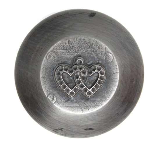 Picture of Impression Die Studded Intertwined Hearts