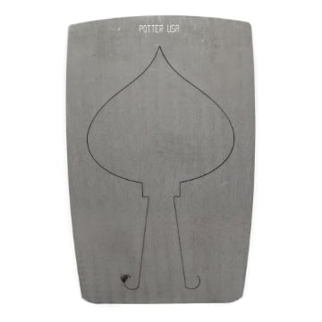Show details for Pancake Die XM1042.1 Bulb Ornament Picture of Pancake Die XM1042.1 Bulb Ornament