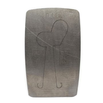 Show details for Pancake Die 1345A Lg Flat Heart Picture of Pancake Die 1345A Lg Flat Heart