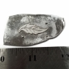 Picture of Small Enamel Leaf  Silver Stamping