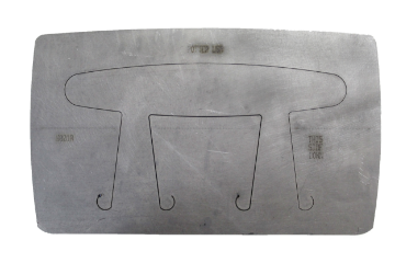 Show details for Pancake Die Bracelet B001A Skinny Taper 6" Picture of Pancake Die Bracelet B001A Skinny Taper 6"