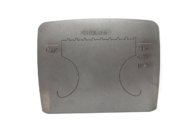 Show details for Pancake Die BZ104 Spike Accent Bezel Picture of Pancake Die BZ104 Spike Accent Bezel