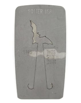 Show details for Pancake Die 1349 Wonky Bat Picture of Pancake Die 1349 Wonky Bat