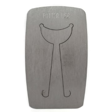 Show details for Pancake Die 1372 Crescent Pendant Picture of Pancake Die 1372 Crescent Pendant