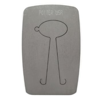 Show details for Pancake Die 1373 Oval Pendant Picture of Pancake Die 1373 Oval Pendant