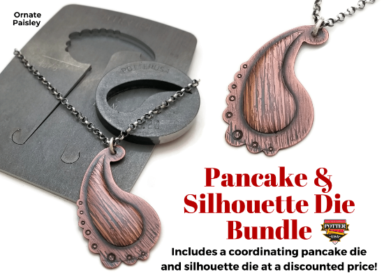 Picture of Pancake & Silhouette Die Bundle: Ornate Paisley