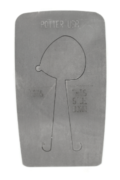 Show details for Pancake Die 1378 Puffed Teardrop Pendant Picture of Pancake Die 1378 Puffed Teardrop Pendant