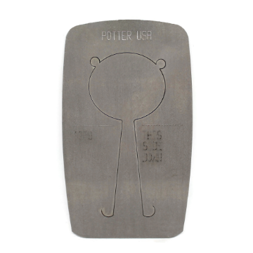 Show details for Pancake Die 1379 Simple Large Oval Pendant Picture of Pancake Die 1379 Simple Large Oval Pendant