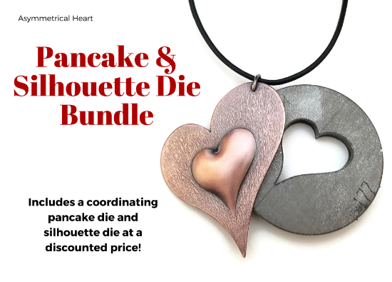 Picture of Pancake & Silhouette Die Bundle: Asymmetrical Heart