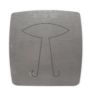 Picture of Pancake Die 627A Medium Pointed Leaf