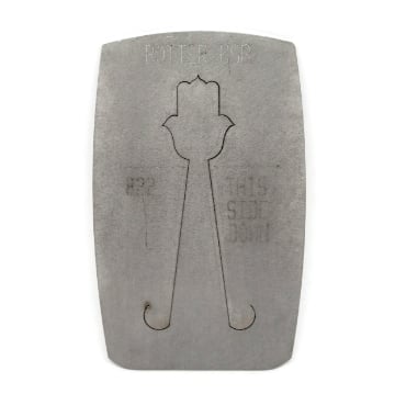 Show details for Pancake Die 822 Hamsa Picture of Pancake Die 822 Hamsa