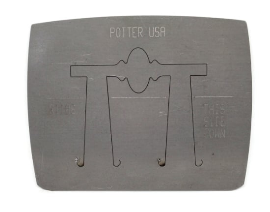 Picture of Pancake Die R1186 Oval Ring Band