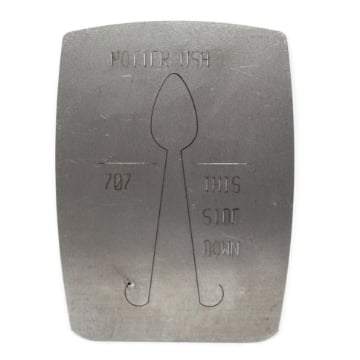 Show details for Pancake Die 707 Small Teardrop Picture of Pancake Die 707 Small Teardrop