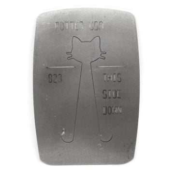 Show details for Pancake Die 823 Cat Head Picture of Pancake Die 823 Cat Head