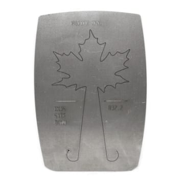 Show details for Pancake Die 832.2 Maple Leaf Picture of Pancake Die 832.2 Maple Leaf