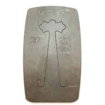 Show details for Pancake Die 1398 Crown Bail Picture of Pancake Die 1398 Crown Bail