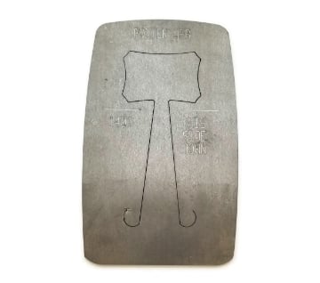 Show details for Pancake Die 1401 Concave Rectangle Picture of Pancake Die 1401 Concave Rectangle