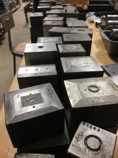 Picture of Surplus Tool Steel Master Female Dies / Bench Blocks