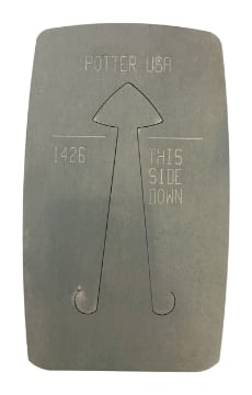 Show details for Pancake Die 1426 Sm Wide Triangle Picture of Pancake Die 1426 Sm Wide Triangle