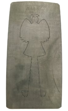 Show details for Pancake Die XM1436A Angel With Wings & Halo Ornament Picture of Pancake Die XM1436A Angel With Wings & Halo Ornament