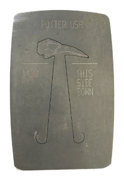Show details for Pancake Die 1430 Raven Skull Picture of Pancake Die 1430 Raven Skull