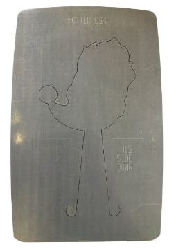 Show details for Pancake Die XMAS1A Santa Head Ornament Picture of Pancake Die XMAS1A Santa Head Ornament