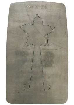 Show details for Pancake Die XM1435B Poinsettia Lg Picture of Pancake Die XM1435B Poinsettia Lg