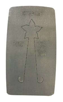 Show details for Pancake Die XM1435A Poinsettia Small Picture of Pancake Die XM1435A Poinsettia Small