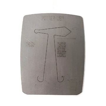 Show details for Pancake Die 1405 Elongated Diamond Pendant Picture of Pancake Die 1405 Elongated Diamond Pendant