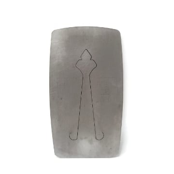 Show details for Pancake Die 1441 Art Deco Tri-Drop Picture of Pancake Die 1441 Art Deco Tri-Drop