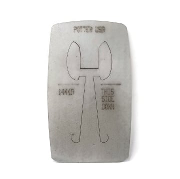 Show details for Pancake Die 1444A L & R Large Double Drape Earrings Picture of Pancake Die 1444A L & R Large Double Drape Earrings