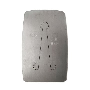 Show details for Pancake Die 1446 Small Asymmetrical Coin Picture of Pancake Die 1446 Small Asymmetrical Coin