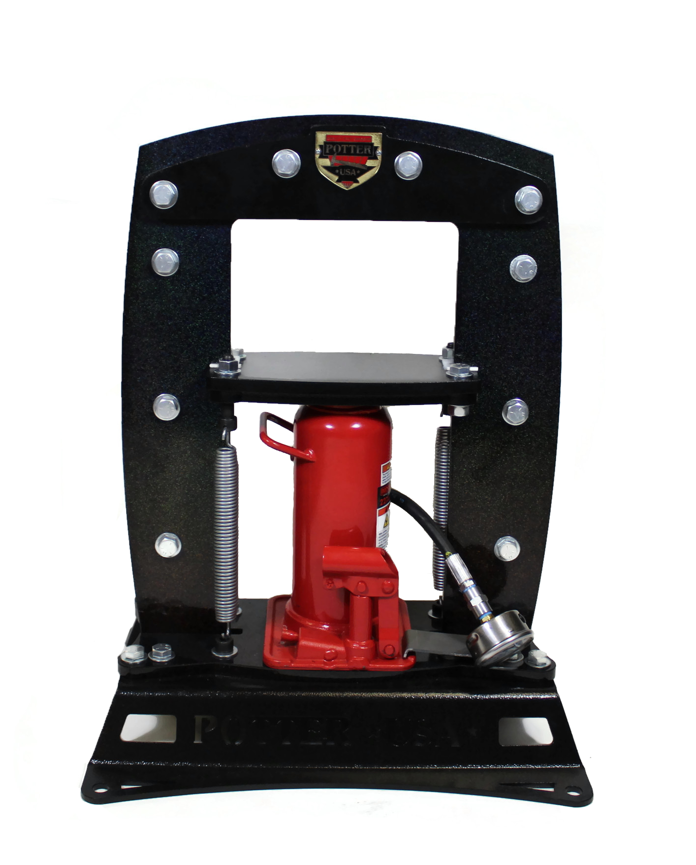 Potter USA Fine Tools. 20 Ton Hydraulic Press with Jack and gauge