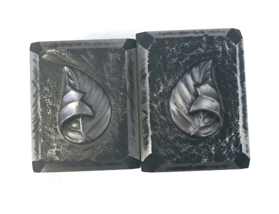 Picture of Impression Die Curling Leaf Pair