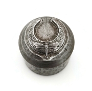 Picture of Impression Die Incised Dragonfly Hoop Earring