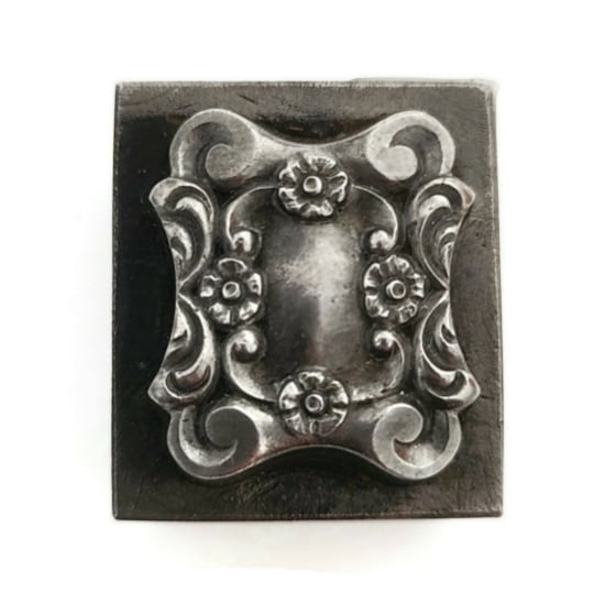 Picture of Impression Die Rectangular Floral Frame