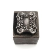 Picture of Impression Die Rectangular Floral Frame