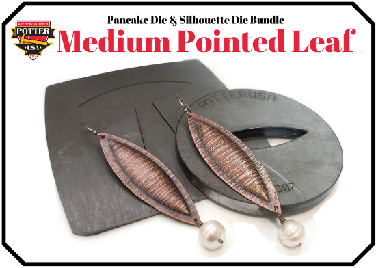 Picture of Pancake & Silhouette Die Bundle: Medium Pointed Leaf