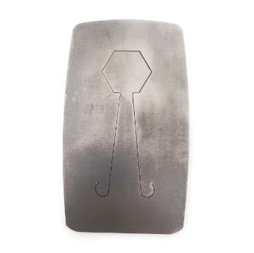 Show details for Pancake Die 721B 1-1/4" Hexagon Picture of Pancake Die 721B 1-1/4" Hexagon