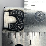 Picture of Impression Die Bracelet End Swirls