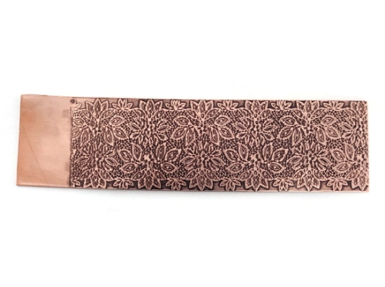 Picture of Intricate Lace Copper Patterned Sheet - CFW093