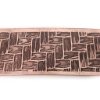 Picture of Wicker Basketweave Copper Patterned Sheet