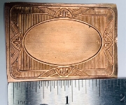 Picture of Copper Victorian Picture Frame for Enameling Set of 2