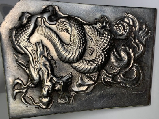 Picture of Silver Stamping Ancient Dragon