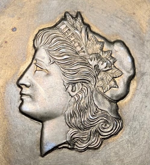 Picture of Impression Die Steve Adams Liberty Portrait