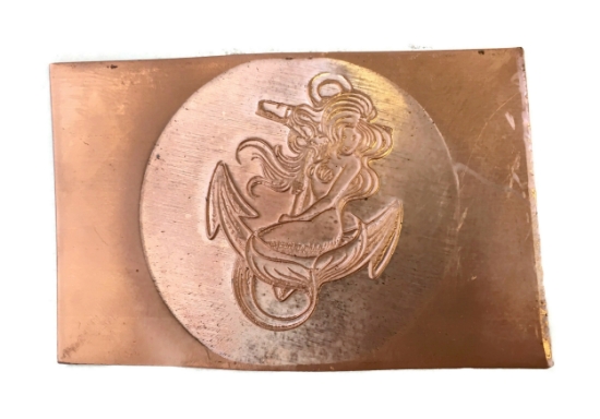 Picture of Copper Stampings Mermaid Anchor Set of 2